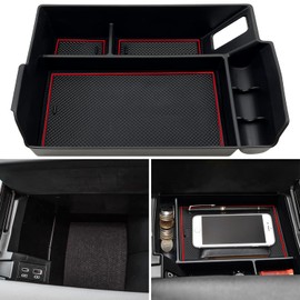 EVTIME Center Console Organizer Compatible with 2021 2022 2023 2024 2025 Toyota Sienna Accessories