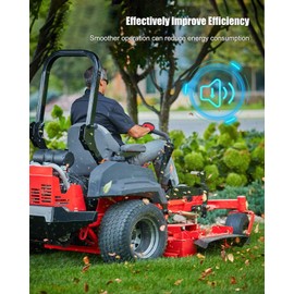 Flat Idler Pulley Replace 07351200 Fit for Ariens 60 52 48 Apex Gravely ZT HD Pro-Stance Z-Stance Compact-Pro Pro-Walk Pro-Turn Mower, 5" x 0.75" Belt Pulley