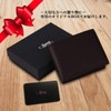 Ignarts MW-01 Men's Bifold Wallet, Carbon Leather, Genuine Leather, Large
