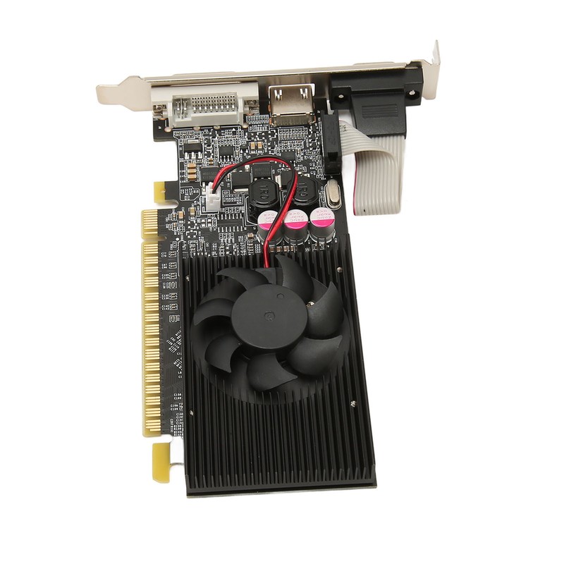 GT610 2G DDR3 64bit Graphics Card with Cooling Fan Support