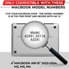 SightPro Magnetic Privacy Screen for MacBook Air 15 Inch (2023-2025,