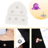 Ruidee 200 Pcs/100 Pairs Tie Tack Pin Backs with Blank