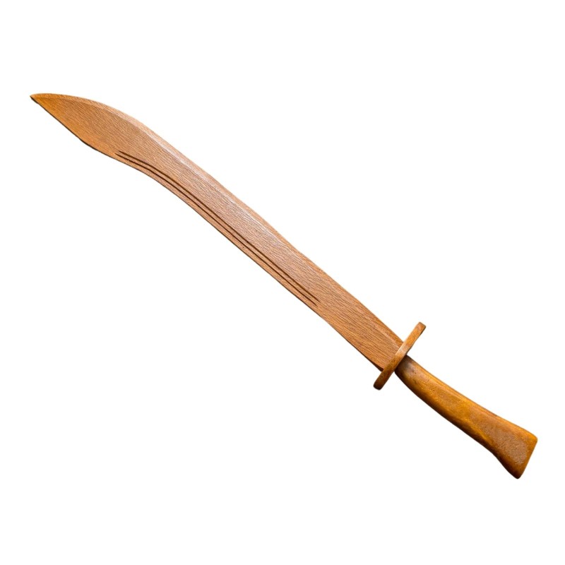 Red Oak Wooden Practice Sword - Training Blade for Cosplay,