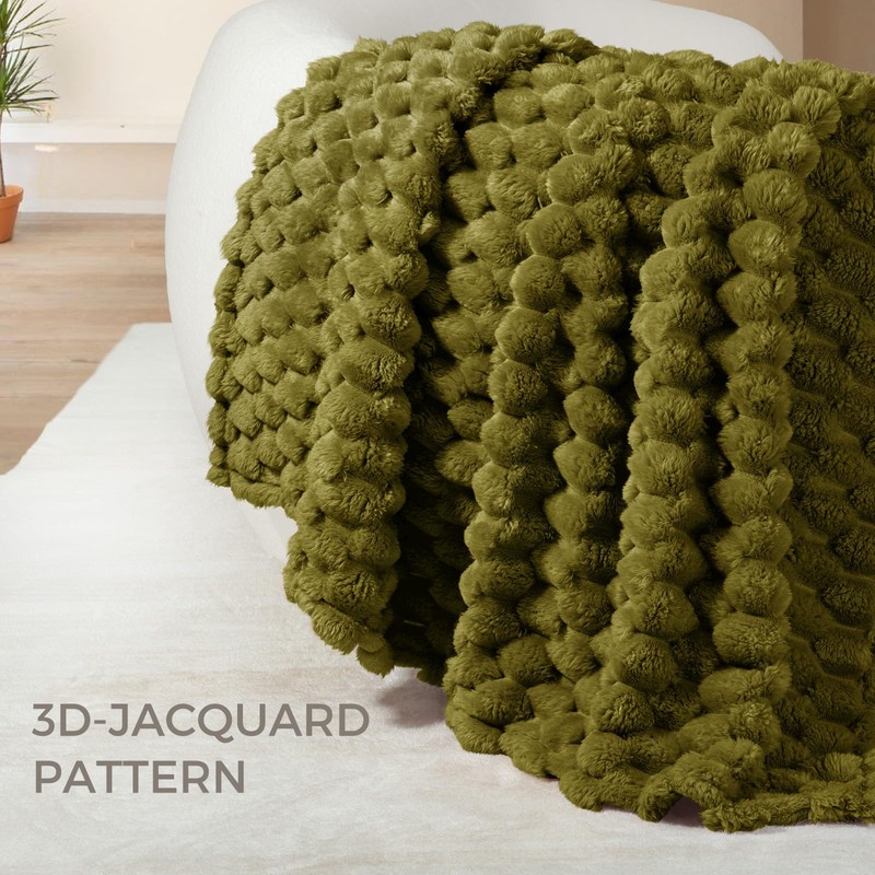 Whale Flotilla Double Size Blanket for Bed with Expanded 3D-Jacquard