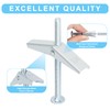 24Pcs Hollow Wall Anchors 3/16” Heavy Duty Butterfly Anchors for