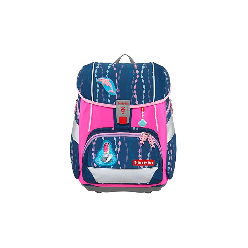 Step by Step Neon Pull-Over for 2-in-1 Plus School Bag,