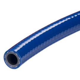 Kuriyama Kuri Tec K1156 Series General Purpose PVC Air and Water Hose, 300 psi, 100' Length x 3/8" ID, Blue