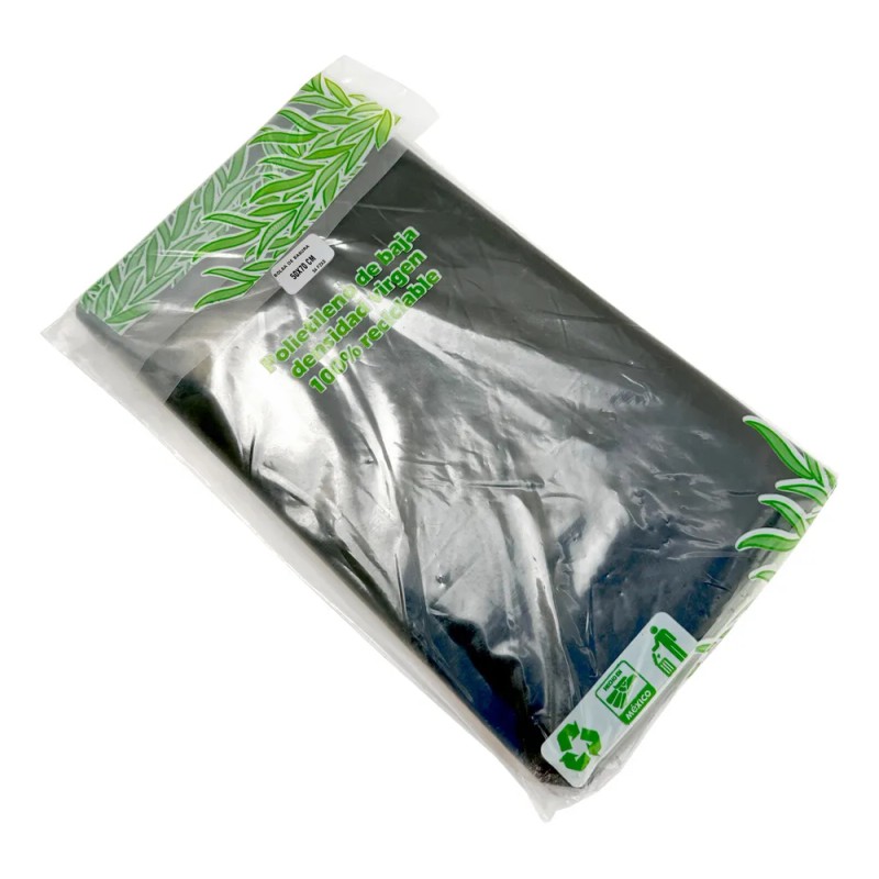 34 Bolsas Para Basura 50x70 El Azabache (1 Kg Aprox)