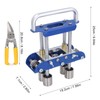 Three Station Roller Bender, Sheet Metal Bead Roller, 0-90° Angles