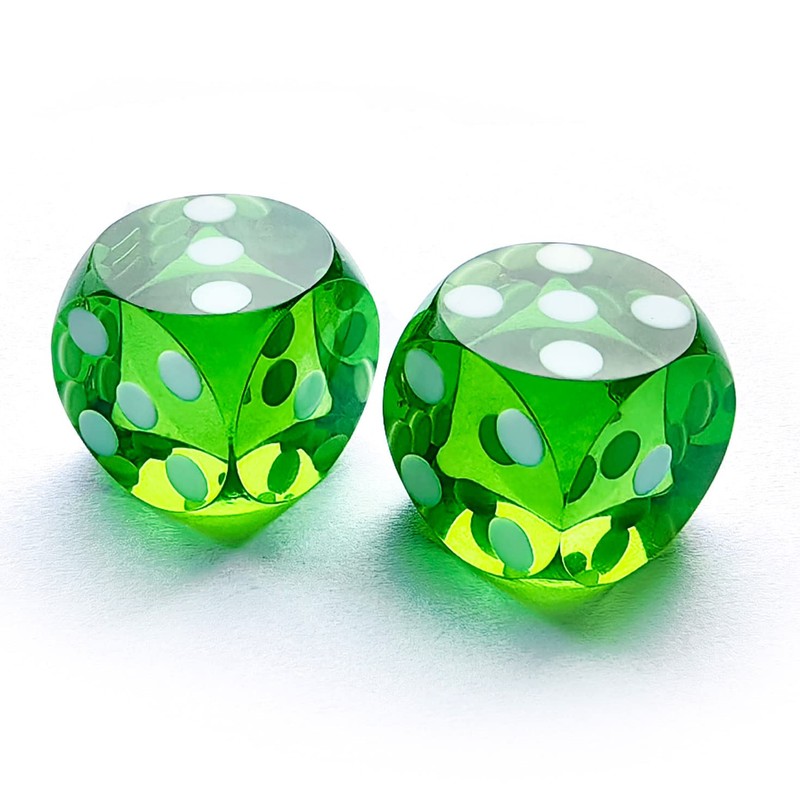 Bescon Professional Precision Dice Round Corner 9/16" (14.3mm) with Random