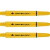 Mission Darts 5 x Yellow GripLock Shafts Medium Dart Stems