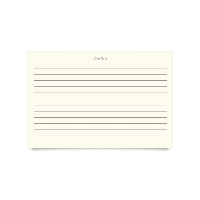 Jot & Mark Recipe Cards 4x6 Inches Blank Double Sided,