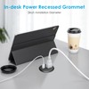 Desktop Power Grommet, 2 inch, USB C PD 20W Fast