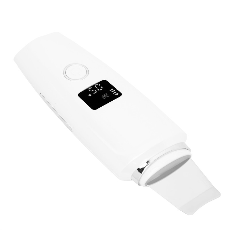 Ultrasonic Facial Skin Scrubber Blackhead Removal Face Cleaning Spatula Household