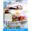 ZHENMING KEI D34L Refrigerator Bulb AC100-265V 3.5W Fridge Light Bulb
