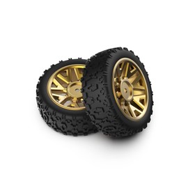 RIAARIO 1:14 Brushless Fast RC Cars Tires & Wheel Replacement (4PCS)