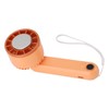 Portable Handheld Fan Foldable LED Display Rechargeable Handheld Pocket Fan