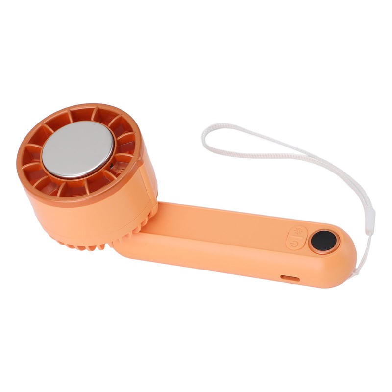 Portable Handheld Fan Foldable LED Display Rechargeable Handheld Pocket Fan