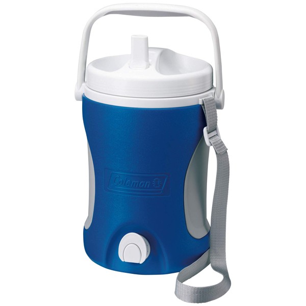 Coleman Performance Jug Cooler, 3.8 L, small Ice Box, Water Cooler Dispenser, Beverage Ice Bucket