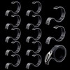 PH PandaHall 15pcs Acrylic Belt Display Stand Transparent Belt Organizer
