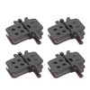 Juego de 4 pares de pastillas de freno de disco