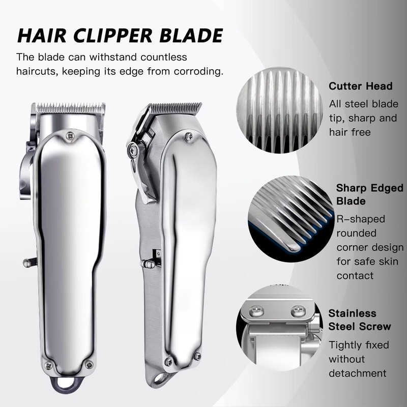 2 Pack Replacement 2 Hole Clipper Blade for Wahl Magic