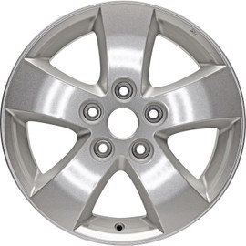 New 17x6.5 17-Inch Silver Aluminum Alloy Wheel Rim Fits Dodge Grand Caravan and Journey 2011-2018 ALY02421U20N