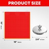 18 Inch Heavy Duty Magnetic Safety Flags for Trucks, Magnetic