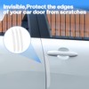 6Psc Car Door Edge Protector Guards Strips, Clear Scratches Dings