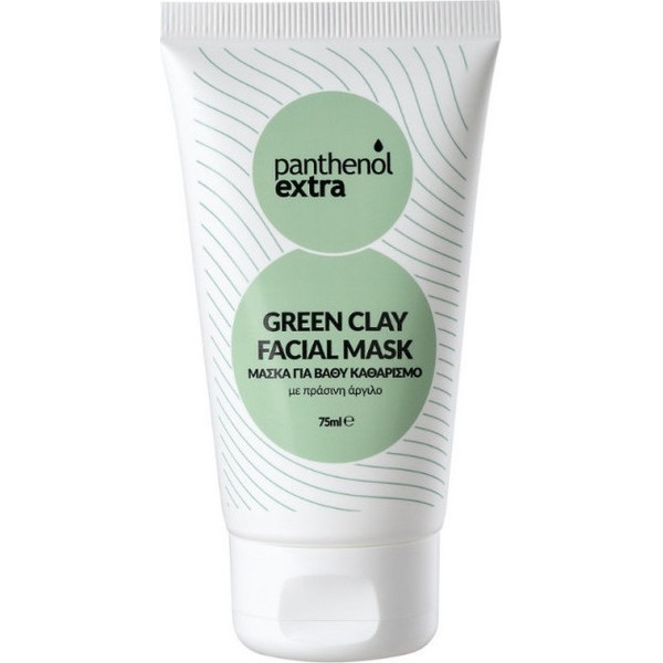 Panthenol Extra Green Clay Facial Mask, 75ml