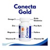 Conecta Gold, Vitaminas Para Adultos, Sistema Inmune,60 Tabs