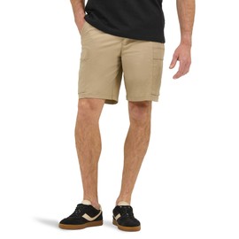 Lee Men's Extreme Motion Synthetic Ripstop Cargo Short, Kansas City Khaki