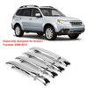 8 pcs Car Chromium Electroplating Door Handle Cover Trim for