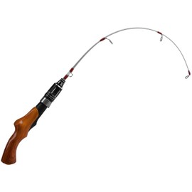 Ice Fishing Rod Portable Ultralight Ice Spinning Rod Mini Ice Fishing Pole Winter Ice Fishing Gear for Panfish Crappie Bass Trout Walleye Perch