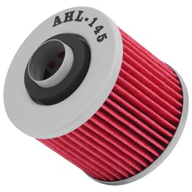 AHL Pack of 2 oil filters compatible with Yamaha XV535 Virago 535 1987-2002/ XT 600e 600 1991-2003/ XT660X Super Motard 660 2004-2016 / XV125S Virago 125 1997-2000 1