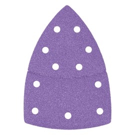 Trend Zirconium 102 x 151mm 80 Grit Abrasive Detail Sanding Sheets, AB/DET/80Z, Pack of 10