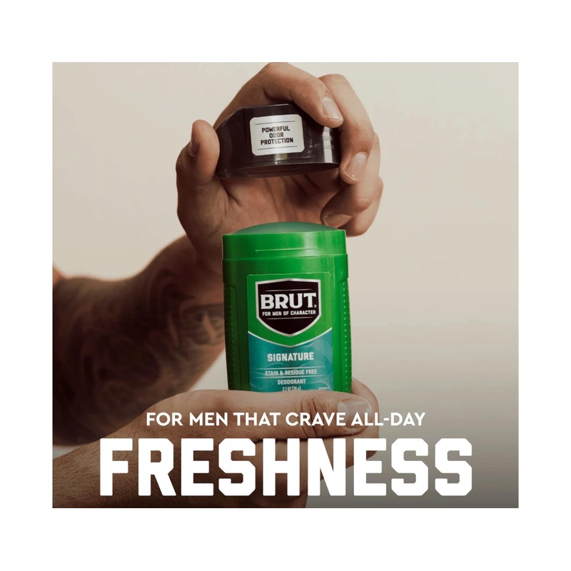 Brut Deodorant 24 Hour Protection Original Scent - 4 Pack