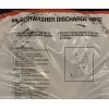 Eastman 6ft Dishwasher Discharge Drain Hose Reinforced Rubber 7/8" ID