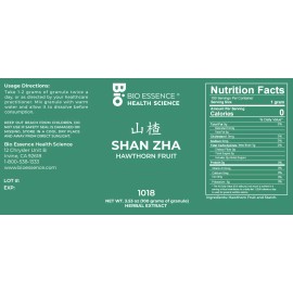 Bio Essence Health Science 1018 Shan Zha, Chinese Hawthorn 100g