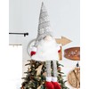 Lanpn Christmas Tree Topper Large Tomte Gnome Santa Ornaments 23