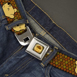 Buckle-Down Seatbelt Belt Winnie the Pooh XL