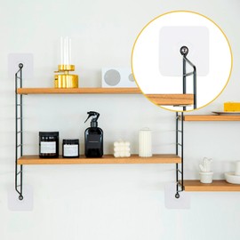 10 Pack Adhesive Wall Hooks Wall Hooks for Hanging Nails Free Sticker Screw Free Sticker for Bathroom Kitchen Office Home Reusable Adhesive Wall Mount Hooks Heavy Duty Waterproof Picture Hangers