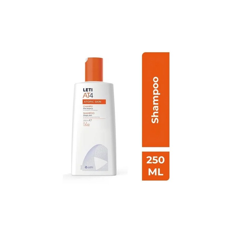 Shampoo atopic skin de 250Ml Leti At4