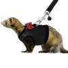Rypet Small Animal Harness and Leash - Soft Mesh Pet