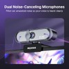 NexiGo N660P Pro 4K - Webcam, Color Negro