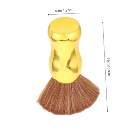DECHOUS Soft Cleaning Tool for Haircuts Compact Design for Home Salon Use Elegant Hair Sweep Brush for Professional Grooming