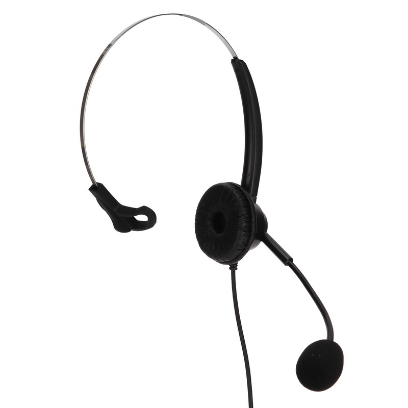 H360‑3.5‑U901 Single Ear Customer Service Headset Adjustable Volume Mute Unilateral