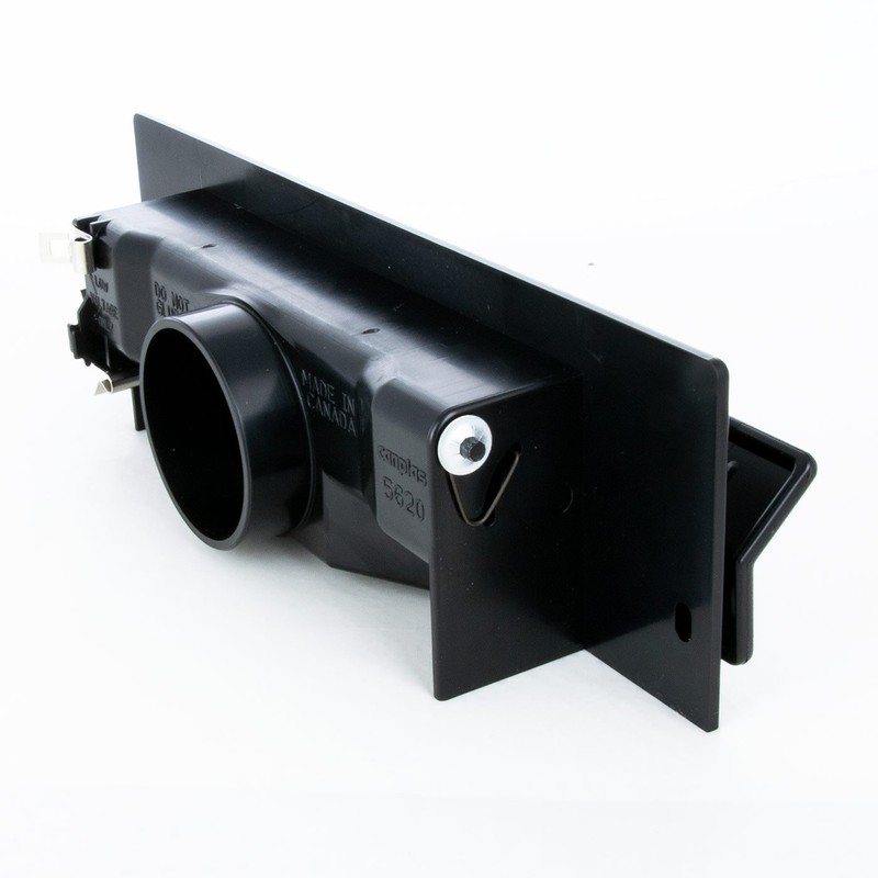 Vaculine Kehrschaufel CanSweep Weiß Steckdose Einlassventil für Zentralstaubsauger