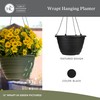 The HC Companies Wrapt Hanging Planters - Lightweight Plant Pot
