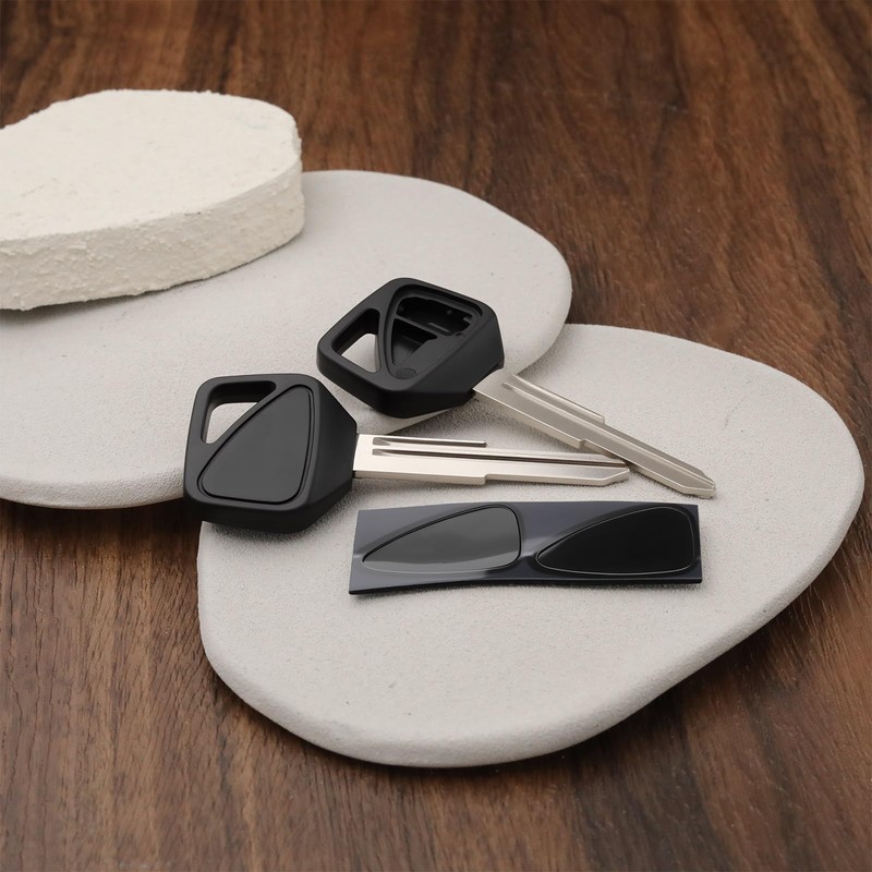 VGOL 2pcs Car Blank Keys Compatible with Honda CBR Series